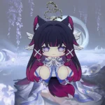 Waggy Genshin Columbina Genshin Sandrone Genshin Arlecchino Waggy Tail & Ears Genshin Impact Keychain