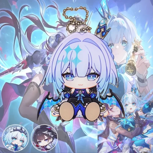 waggy hsr keychain ,hsr cerydra keychain, cerydra merch, hysilens keychain, honkai star rail merch, hsr merch, hsr keychain, honkai star rail keychain, official honkai star rail merch, official hoyoverse merch, official mihoyo merch