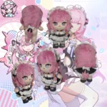 Honkai Impact 3rd Elysia Plushie 20cm 8inch Honkai Impact Elysia Maid Plushie