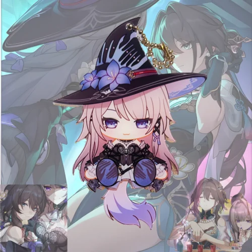waggy hsr the herta madam herta keychain ,hsr ruan mei keychain, herta merch, herta keychain, honkai star rail merch, hsr merch, hsr keychain, honkai star rail keychain, official honkai star rail merch, official hoyoverse merch, official mihoyo merch