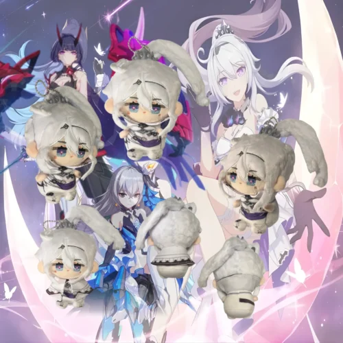 Honkai Impact 3rd Herrscher of Finality, Honkai Impact Kiana Plushie, Honkai Impact Herrscher of Thunder, Honkai Impact Raiden Mei Plushie, Honkai Impact Herrscher of Reason Bronya Plushie, Honkai Impact 3rd plushie, honkai impact plushie, hoyoverse merchandise, mihoyo merchandise