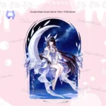 Genshin Columbina x Sandrone Chibi Keychain Genshin Impact Keychain