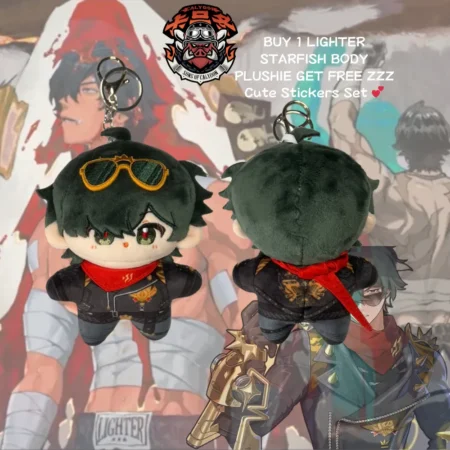 Zenless Zone Zero Lighter Plushie ZZZ Lighter Plushie Starfish Body ZZZ Plushie