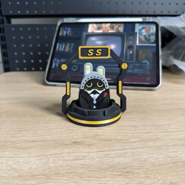 Zenless Zone Zero Encrypted Master Tape Fidget Spinner Eous Bangboo 01 Butler Bangboo Ear Pusher Stress Toy