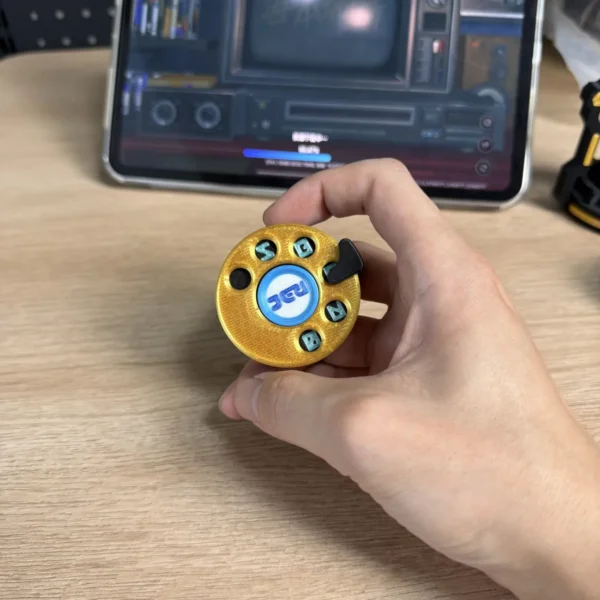 Zenless Zone Zero Encrypted Master Tape Fidget Spinner Eous Bangboo 01 Butler Bangboo Ear Pusher Stress Toy