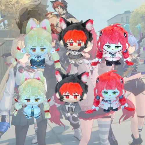 ZZZ Spook Shack Ukinami Yuzuha Plushie Alice Thymefield Plushie Komano Manato Plushie ZZZ Yuzuha Plushie ZZZ Alice Plushie ZZZ Manato Plushie Zenless Zone Zero Plushie