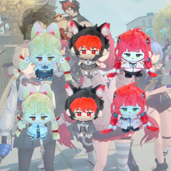 ZZZ Spook Shack Ukinami Yuzuha Plushie Alice Thymefield Plushie Komano Manato Plushie ZZZ Yuzuha Plushie ZZZ Alice Plushie ZZZ Manato Plushie Zenless Zone Zero Plushie