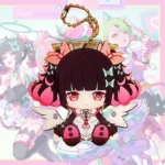 ZZZ Angels of Delusion Keychain Nangong Yu Sunna Aria Waggy Tail & Ears Zenless Zone Zero Keychain