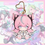 ZZZ Angels of Delusion Keychain Nangong Yu Sunna Aria Waggy Tail & Ears Zenless Zone Zero Keychain