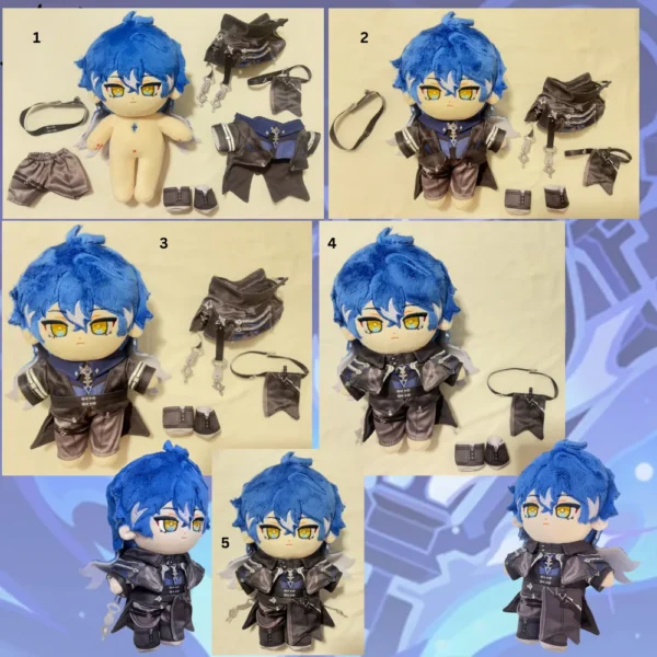 Genshin Flins Plushie 20cm 8inch Genshin Impact Plush Doll