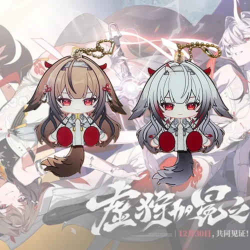 ZZZ Ye Shunguang Keychain Ye Shunguang Waggy Tail & Ears Zenless Zone Zero Keychain
