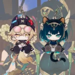 Waggy Genshin Nefer Genshin Jahoda Genshin Waggy Tail & Ears Genshin Impact Keychain