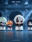 Official Genshin Merch Fatui Harbingers Chibi Blind Box Genshin Impact Figures