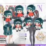 ZZZ Stars of Lyra Astra Yao Plushie Evelyn Plushie ZZZ Plush Doll Zenless Zone Zero Plushie
