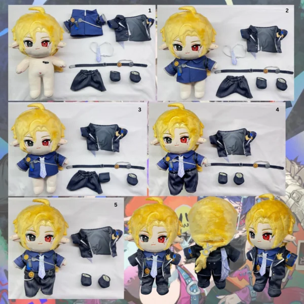 Hugo Vlad Plushie Zenless Zone Zero Plushie 21cm 8.26 inch ZZZ Plushie