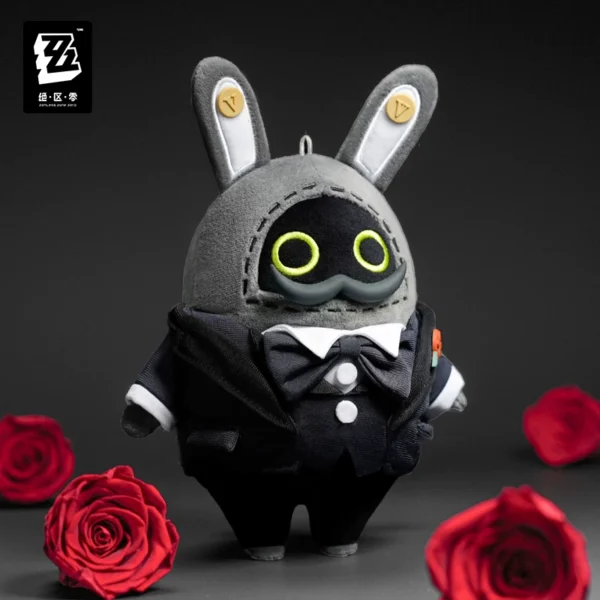 Official ZZZ Bangboo Plushie Keychain 24cm 9.4” Butlerboo Robin Bangboo Official Zenless Zone Zero Plushie