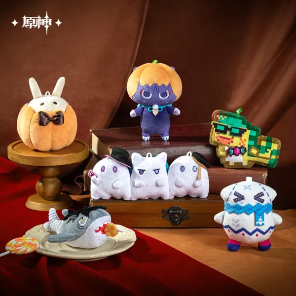 Official Genshin Impact Twilight Whimsy Series Squeaky Plush Keychain Official Genshin Merch