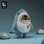 Official ZZZ Bangboo Plushie Keychain 22cm 8.6” Sharkboo Luckyboo Official Zenless Zone Zero Plushie