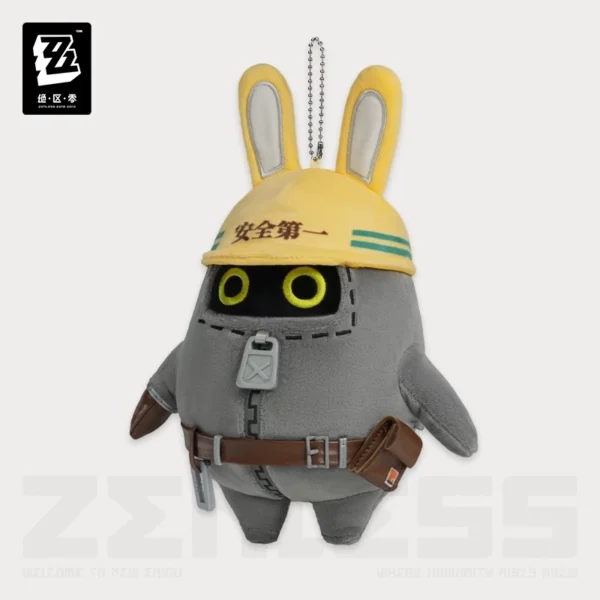 Official ZZZ Bangboo Plushie Keychain 23cm 9” Rocketboo Safetyboo Official Zenless Zone Zero Plushie