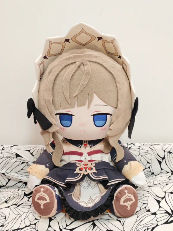 Genshin Sandrone Plushie 40cm 15.7 Inches Cute Chibi Genshin Plushie (ᓀ‸ᓂ) Face