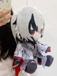 Genshin Arlecchino Plushie 40cm 15.7 Inches Cute Chibi Genshin Plushie (ᓀ‸ᓂ) Face