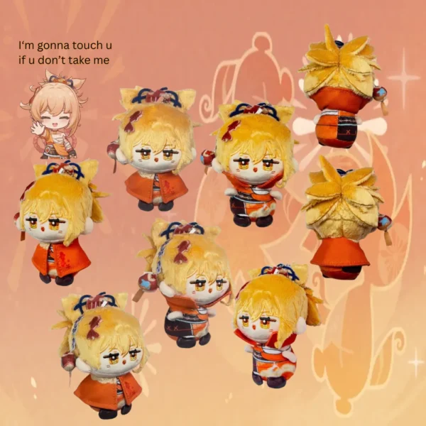 Genshin Impact Inazuma Plushie Raiden Shogun Plush Yae Miko Plush Sangonomiya Kokomi Yumemizuki Mizuki Kaedehara Kazuha Naganohara Yoimiya Kamisato Ayaka Kamisato Ayato Genshin Merch