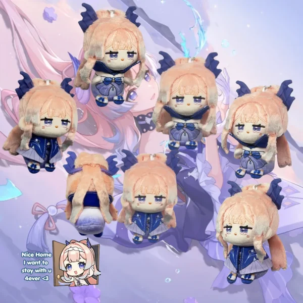 Genshin Impact Inazuma Plushie Raiden Shogun Plush Yae Miko Plush Sangonomiya Kokomi Yumemizuki Mizuki Kaedehara Kazuha Naganohara Yoimiya Kamisato Ayaka Kamisato Ayato Genshin Merch
