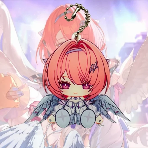 zzz remielle dan keychain, zzz keychain, zenless zone zero keychain, hoyoverse merchandise, mihoyo merchandise, official hoyoverse merchandise, official mihoyo merchandise, zenless zone zero merch, official zzz merchandise