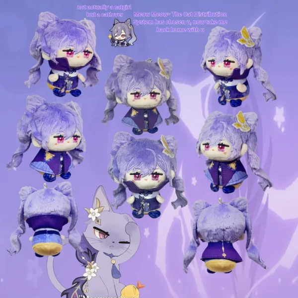 Genshin Impact Liyue Plushie Zhongli Plush Hu Tao Plush Zibai Keqing Ganyu Shenhe Xianyun Xiao Gaming Baizhu Genshin Merch