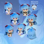 Genshin Impact Liyue Plushie Zhongli Plush Hu Tao Plush Zibai Keqing Ganyu Shenhe Xianyun Xiao Gaming Baizhu Genshin Merch