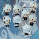 Genshin Impact Liyue Plushie Zhongli Plush Hu Tao Plush Zibai Keqing Ganyu Shenhe Xianyun Xiao Gaming Baizhu Genshin Merch