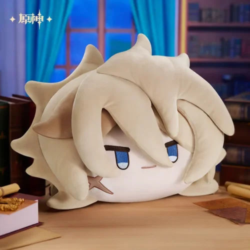 official genshin varka plushie, official genshin merchandise, genshin merch, official hoyoverse merch, official mihoyo merch, varka plushie, hoyoverse merchandise, mihoyo merchandise