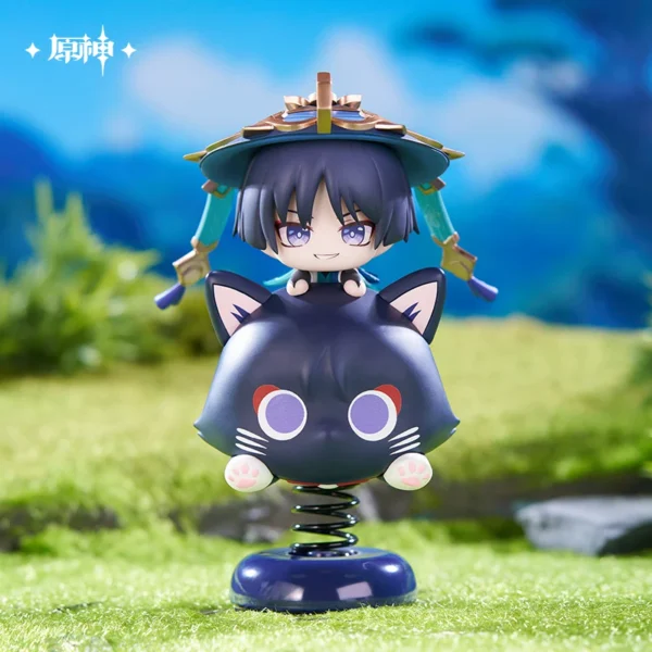 Genshin Scaramouche Figurine Chibi Wanderer Shaker Edition Official Genshin Merch