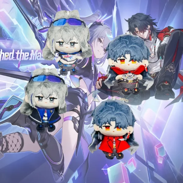 Silver Wolf LV.999 HSR Plushie HSR Mortenax Blade Plushie Planarcadia Honkai Star Rail Plushie