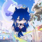 Waggy HSR Planarcadia HSR Nihilux HSR Ashveil HSR Pearl HSR Evanescia Waggy Tail & Ears Honkai Star Rail Keychain